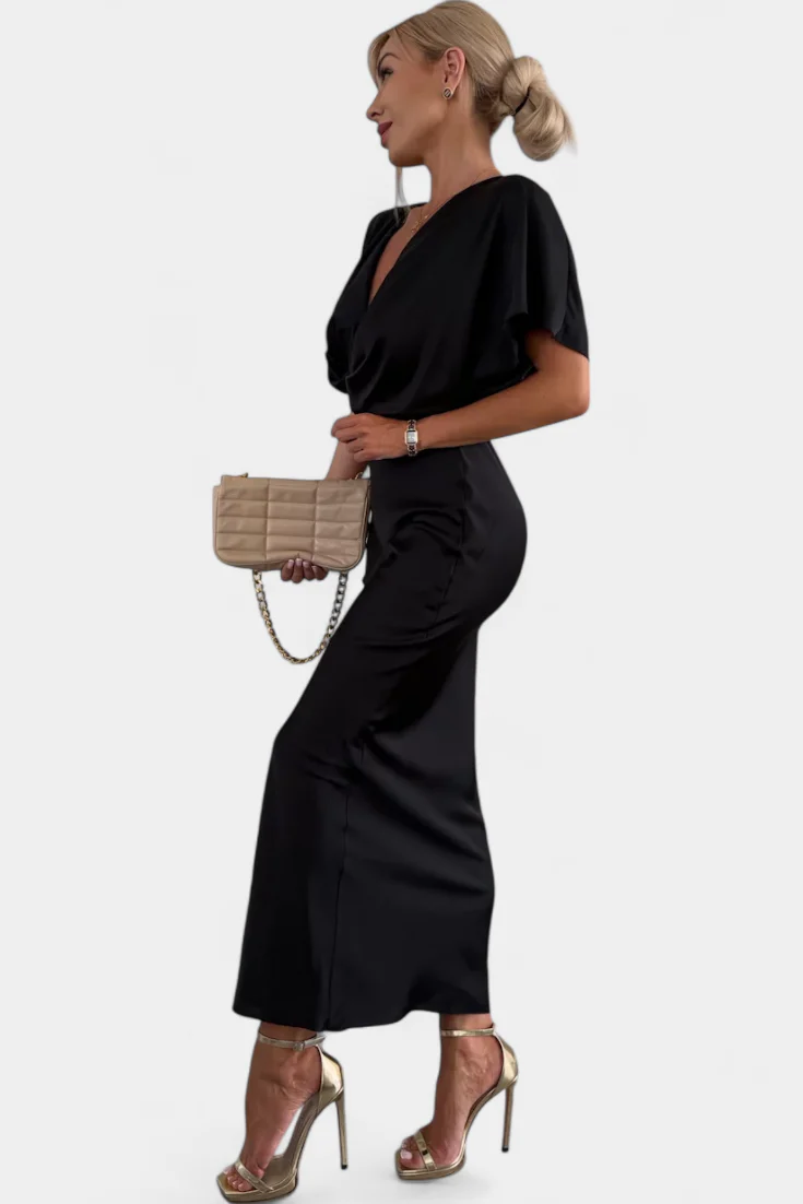 Emryn Vestido Suave con Nudo Cruzado - Image 7
