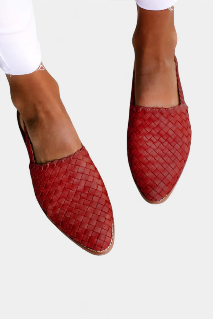 Isadora Mules Trenzados con Correa Slingback - Image 4