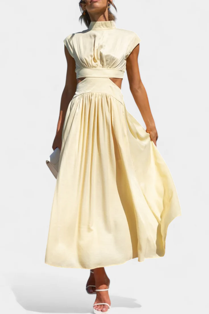 Jocelyn Conjunto de Vestido con Abertura Lateral - Image 10