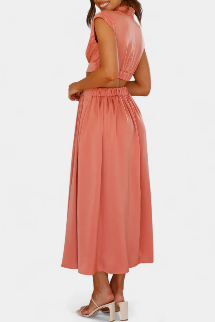 Jocelyn Conjunto de Vestido con Abertura Lateral - Image 13