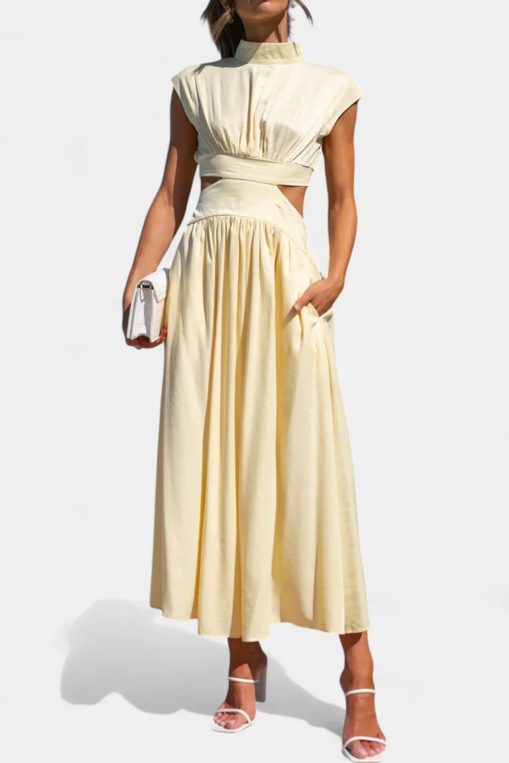 Jocelyn Conjunto de Vestido con Abertura Lateral - Image 20
