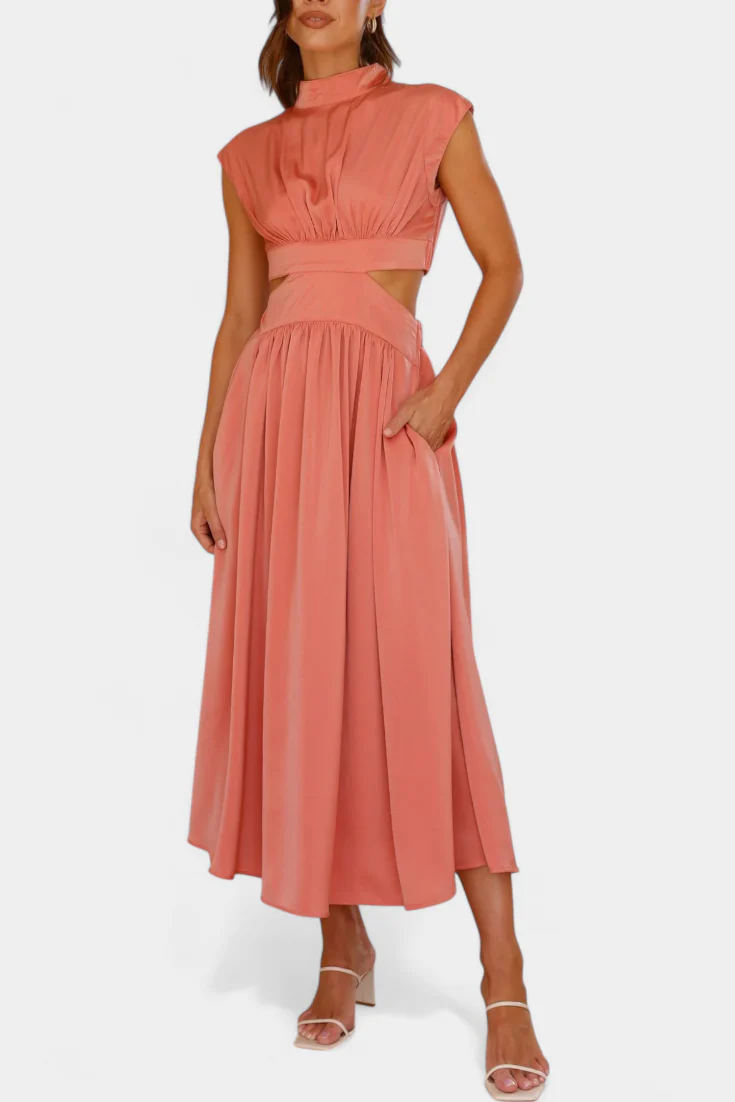 Jocelyn Conjunto de Vestido con Abertura Lateral - Image 21