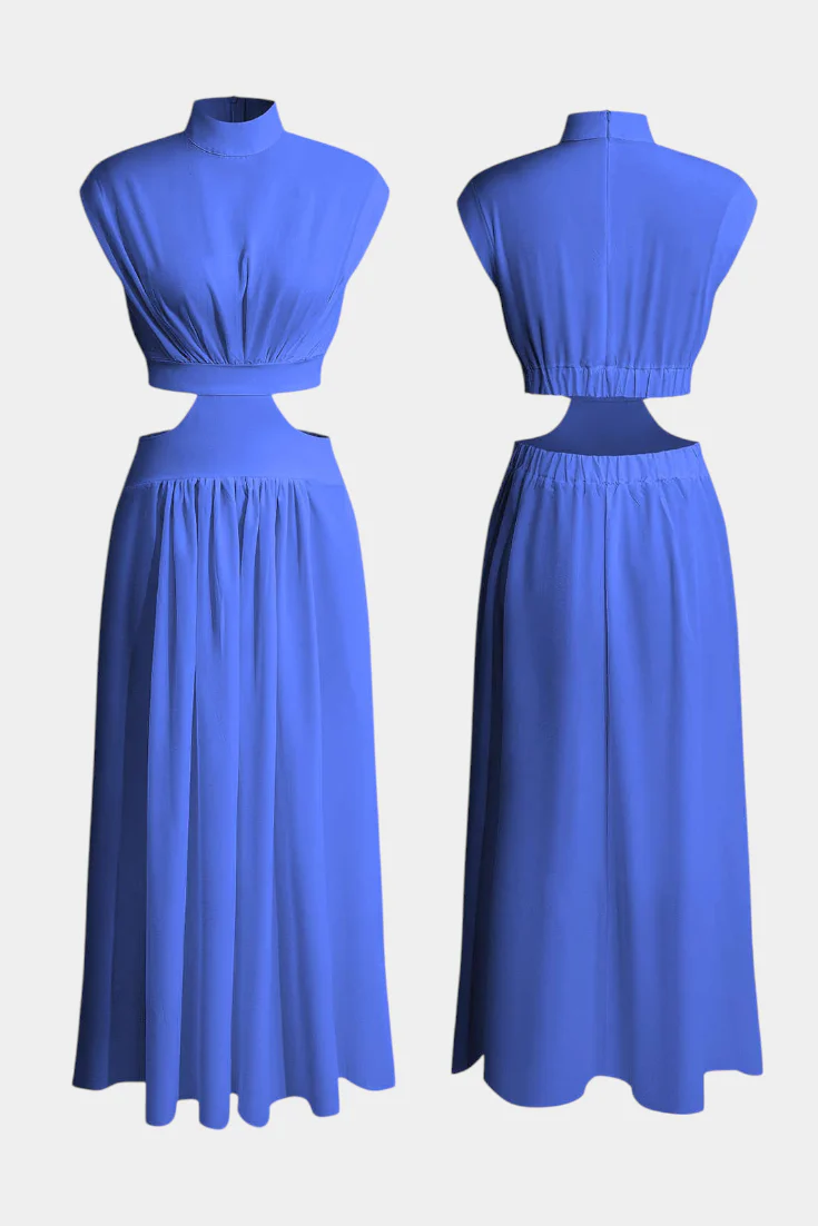 Jocelyn Conjunto de Vestido con Abertura Lateral - Image 24