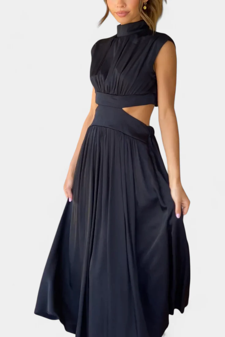 Jocelyn Conjunto de Vestido con Abertura Lateral - Image 4