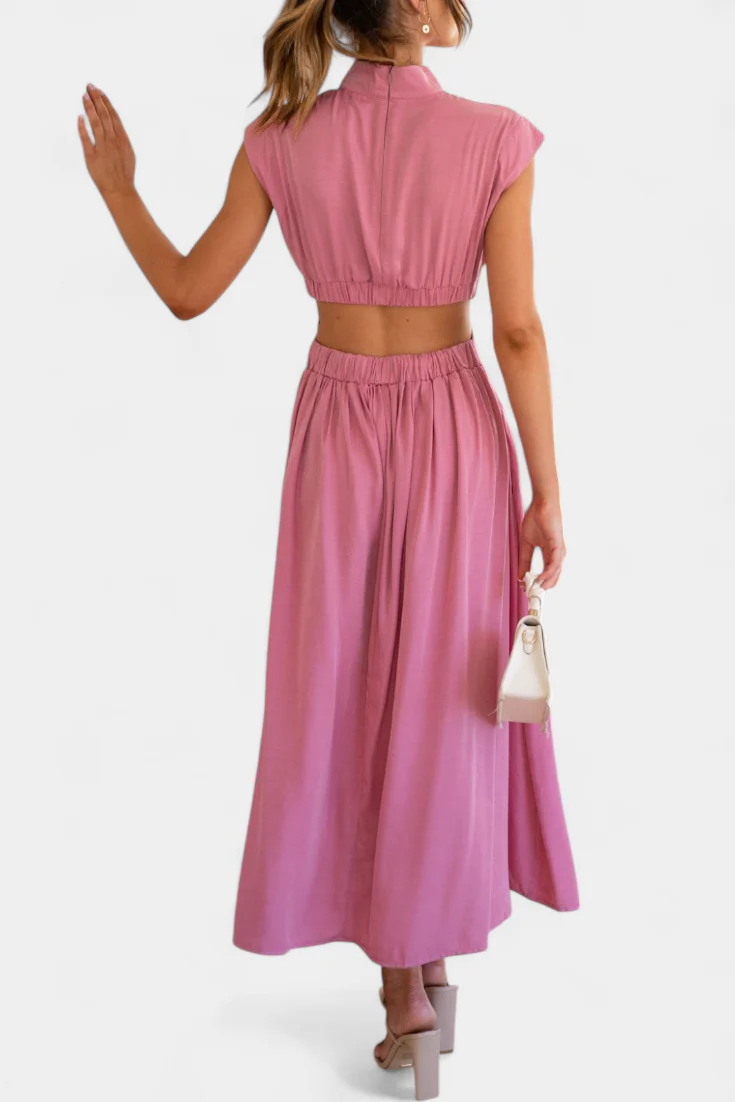 Jocelyn Conjunto de Vestido con Abertura Lateral - Image 8