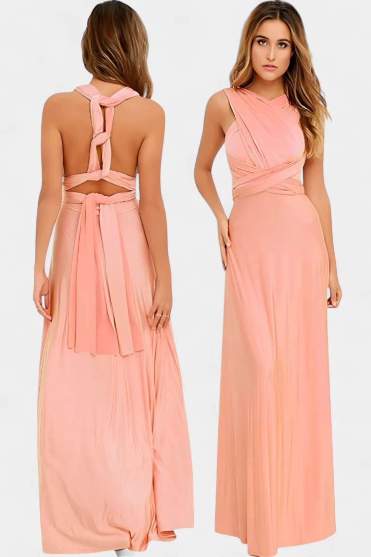 Josephine Vestido Envolvente Elegante y Ajustable - Image 4
