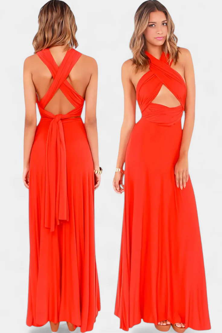 Josephine Vestido Envolvente Elegante y Ajustable - Image 6