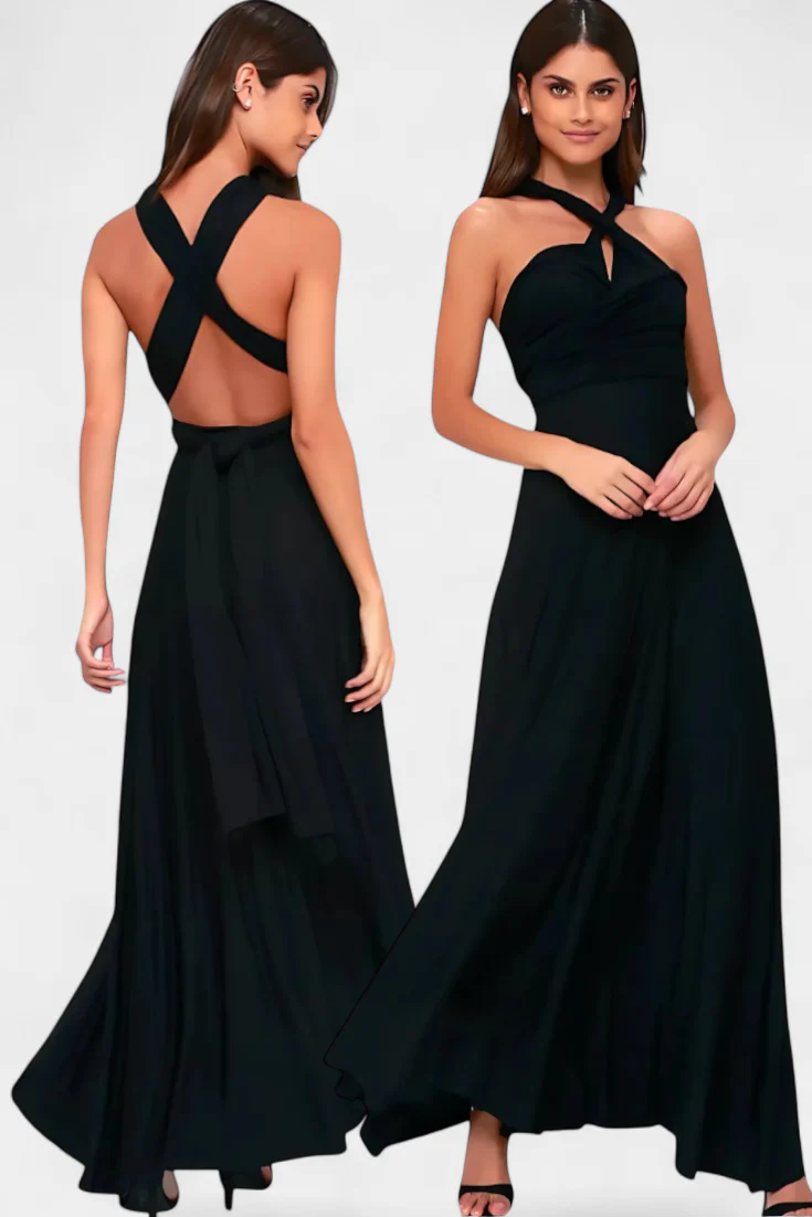 Josephine Vestido Envolvente Elegante y Ajustable - Image 9