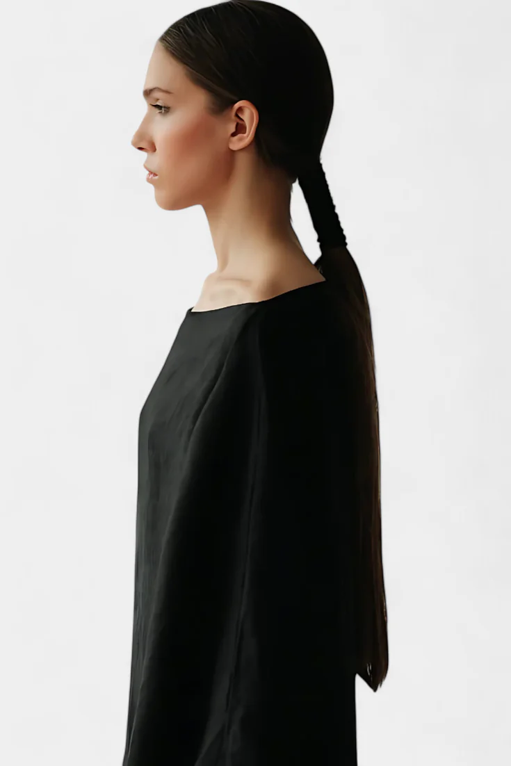 Kamilia Vestido Kimono de Lino y Algodón - Image 5
