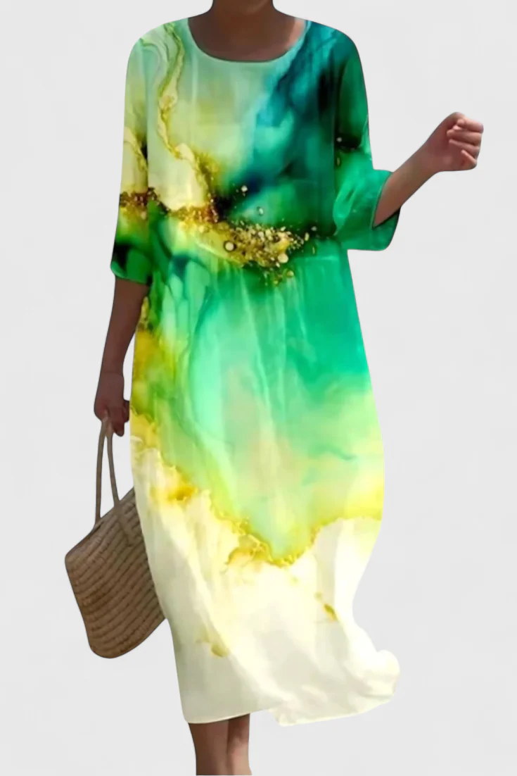 Karolina Vestido Floral Que Favorece la Figura - Image 6