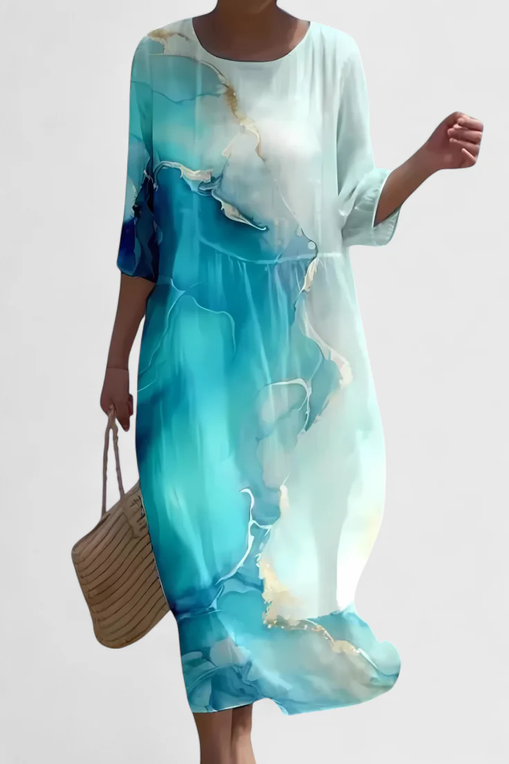 Karolina Vestido Floral Que Favorece la Figura - Image 8