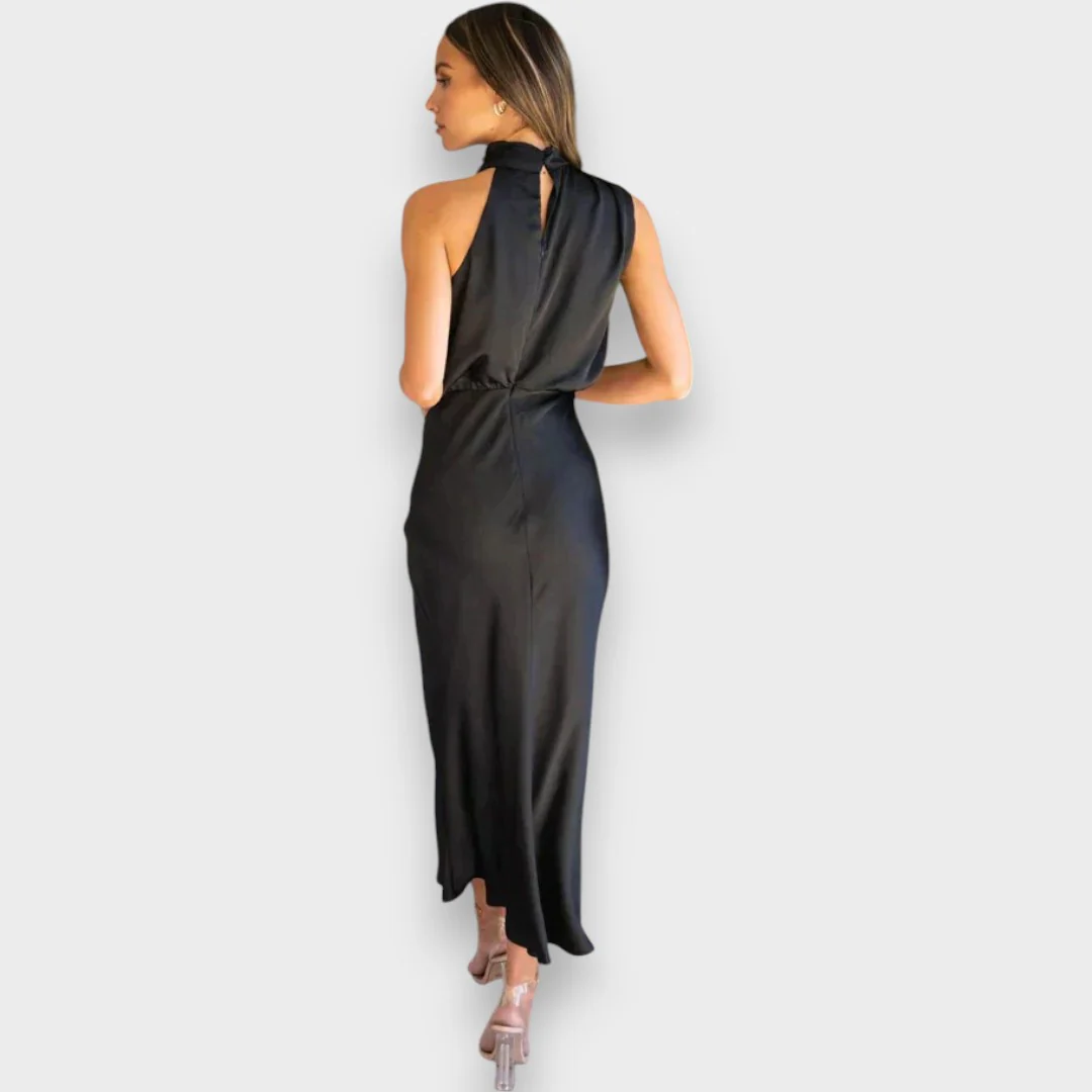Leonita - Vestido elegante de tejido premium - Image 2