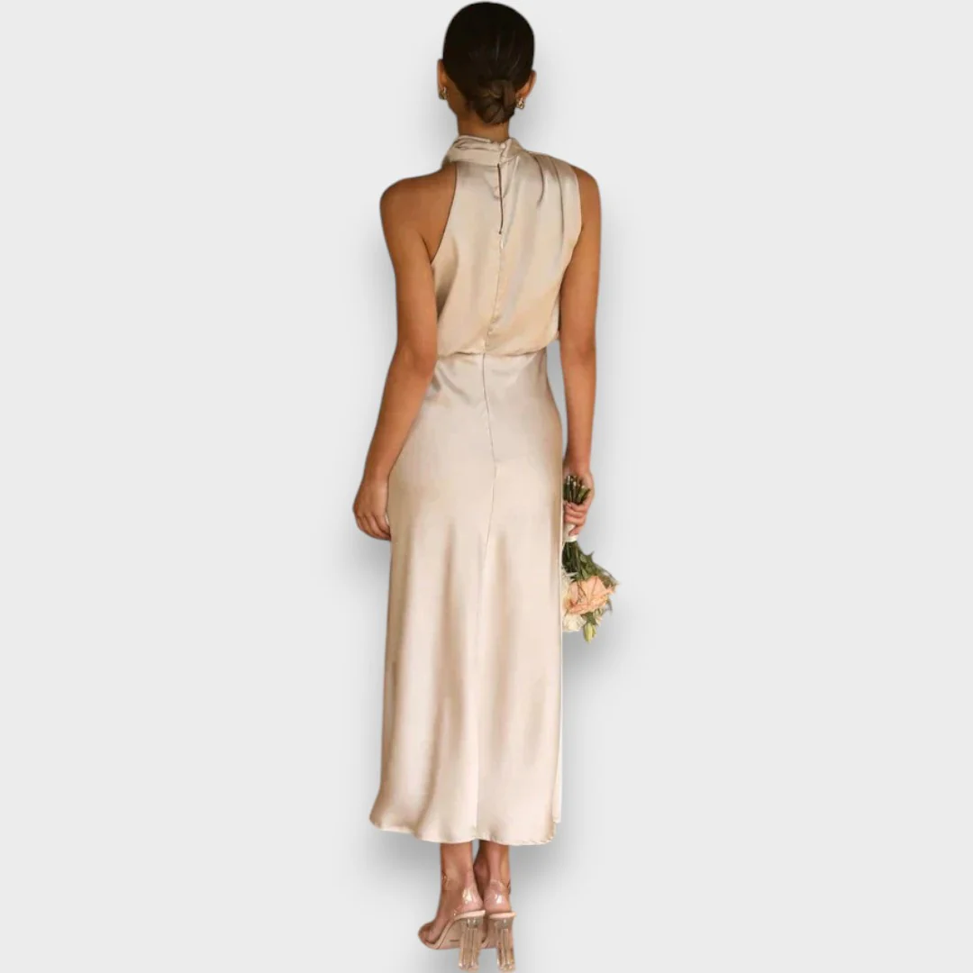 Leonita - Vestido elegante de tejido premium - Image 4