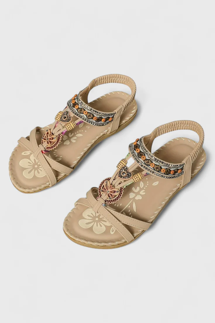 Lera Sandalias bohemias planas - Image 4