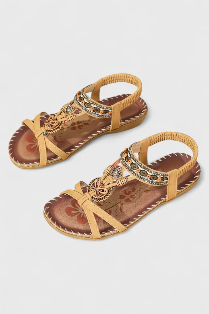 Lera Sandalias bohemias planas - Image 5