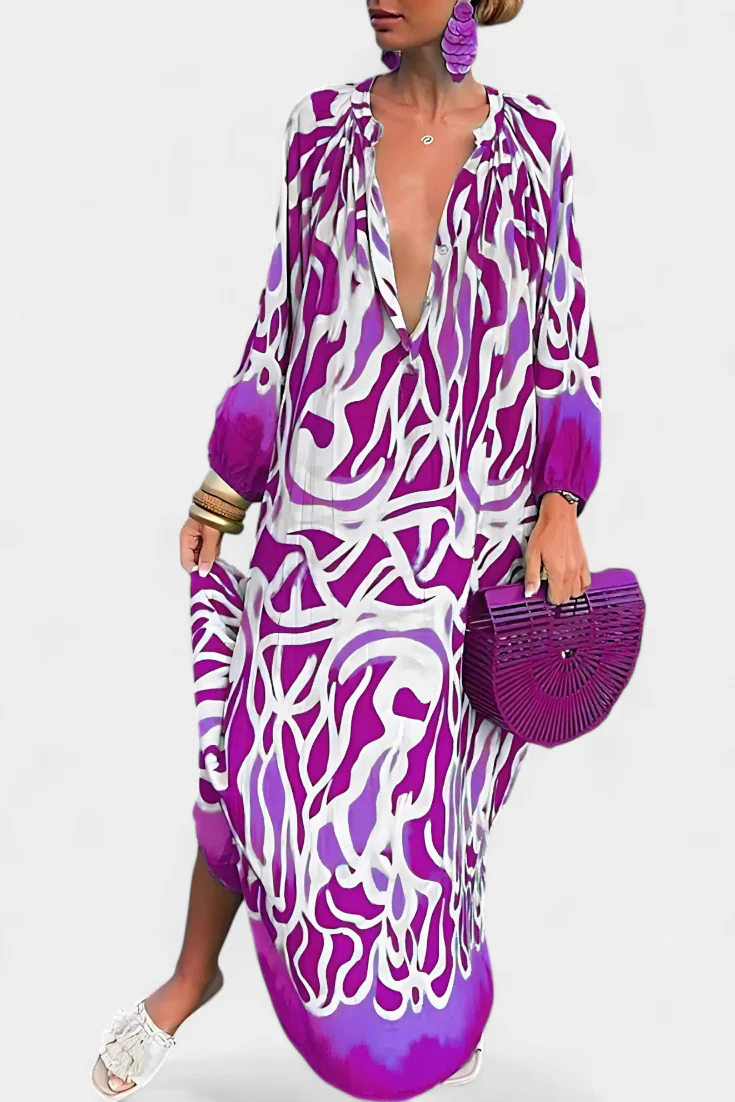 Malina Vestido Boho con Estilo Ligero y Chic - Image 3