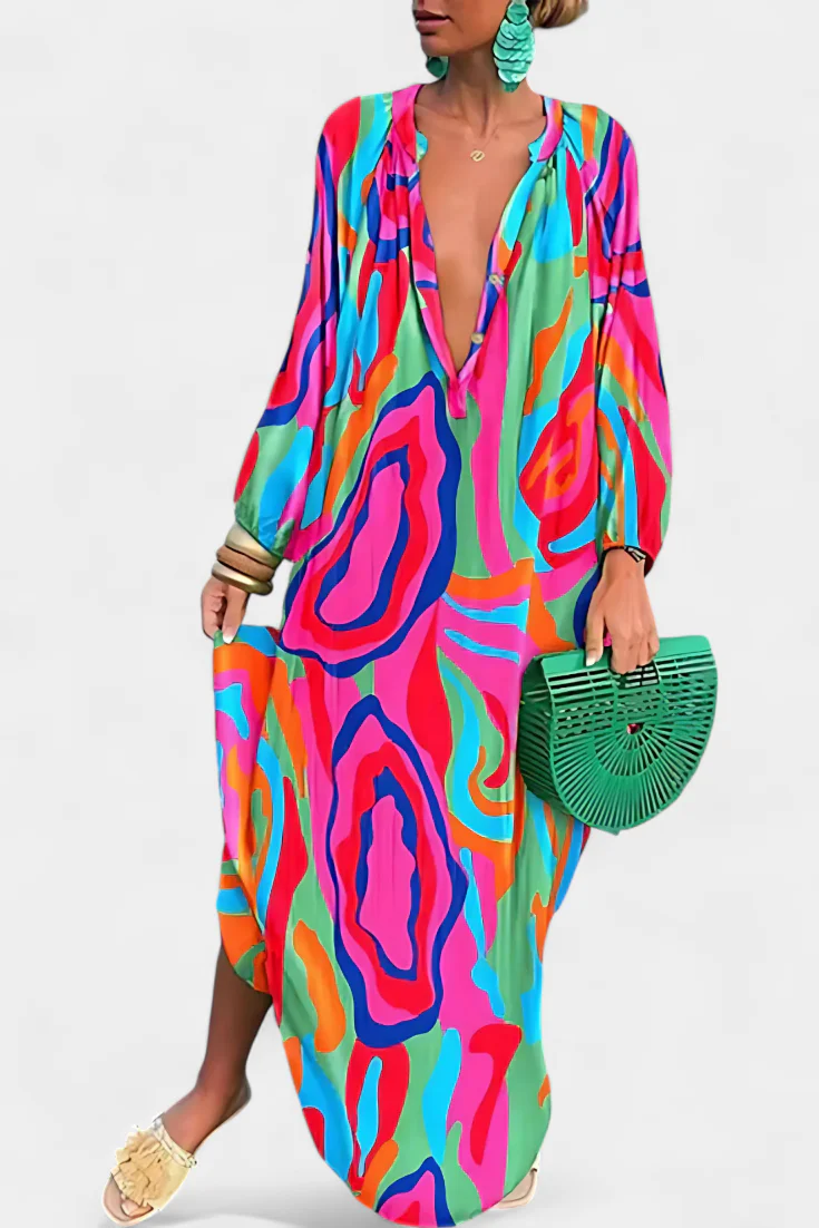 Malina Vestido Boho con Estilo Ligero y Chic - Image 6