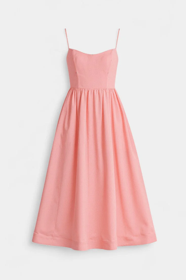 Marvelle Vestido Midi Flowy Sin Mangas - Image 4