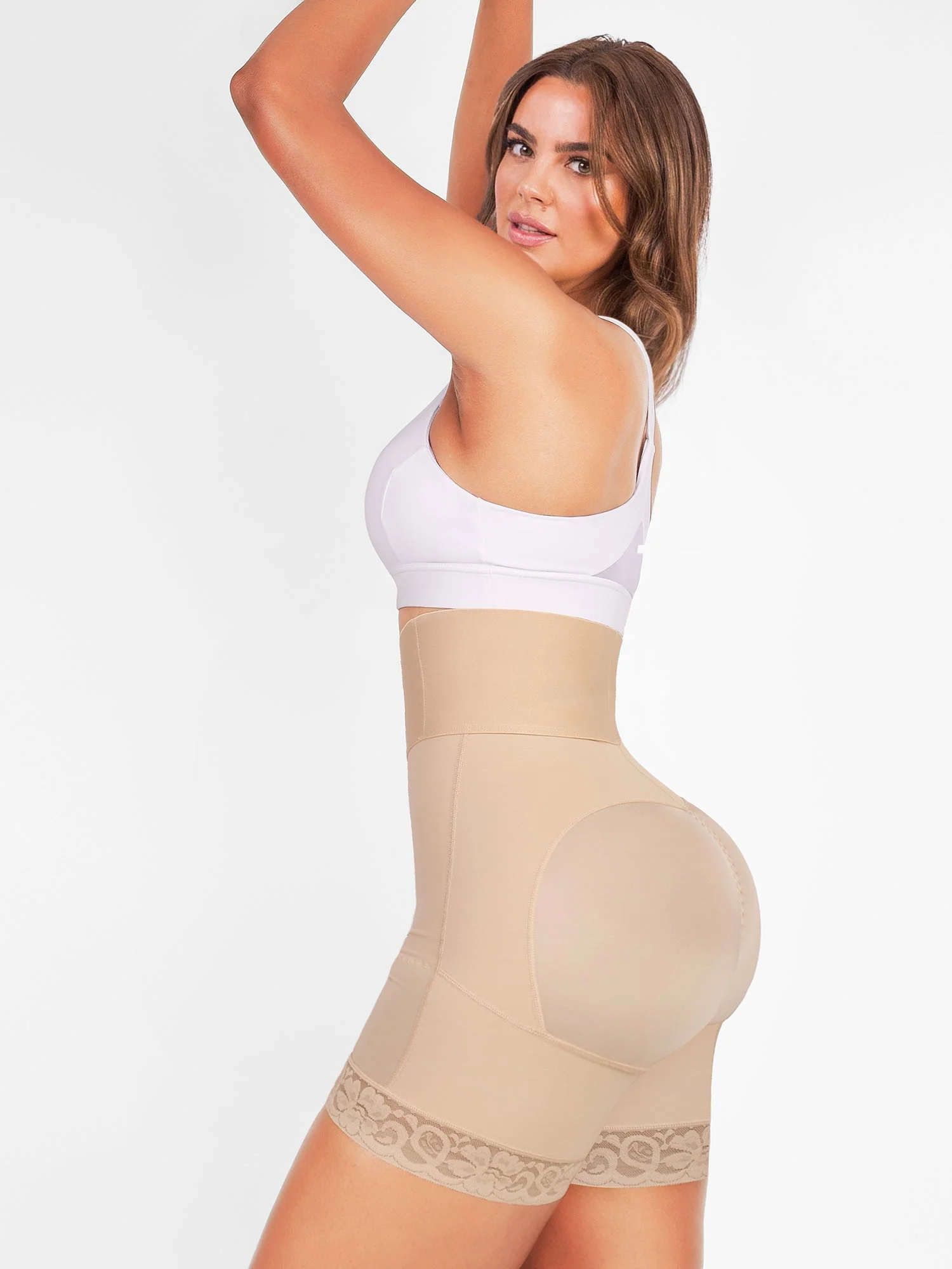 Moldeador de cuerpo ajustado para adelgazar con 3 filas de ganchos y varillas - Image 6