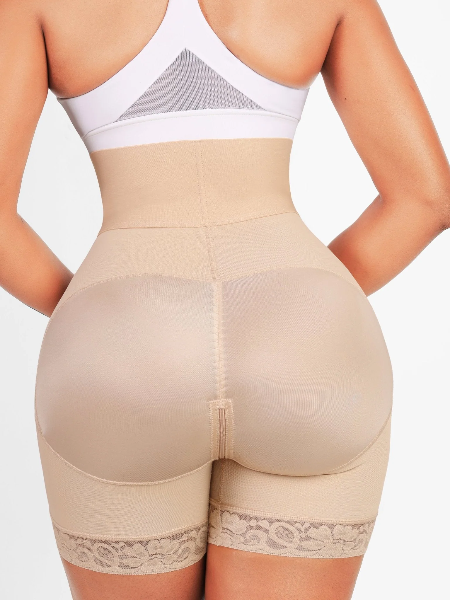 Moldeador de cuerpo ajustado para adelgazar con 3 filas de ganchos y varillas - Image 9