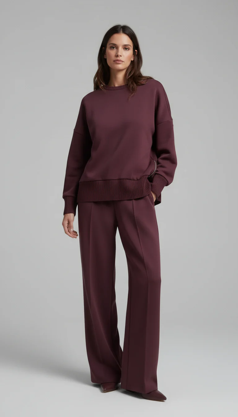 Pilar - Conjunto coordinado de punto de lujo