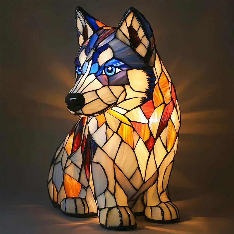 Rex | Lámpara para perros Magisk en vidrio de colores