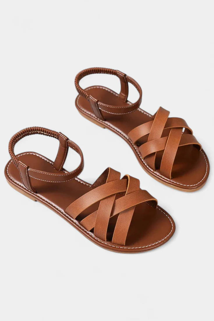 Romee Sandalias Planas con Tiras y Comodidad Todo el Día - Image 10