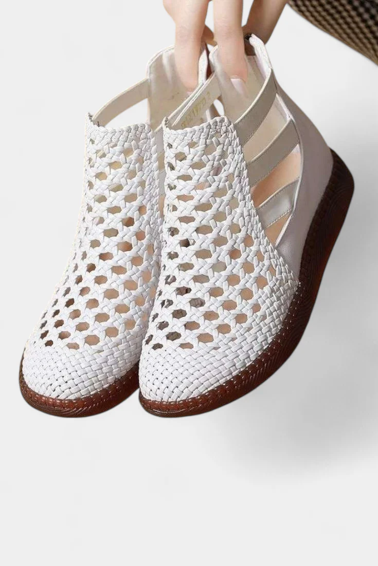 Alica Sandalias Trenzadas con Diseño Calado y Suela Flexible - Image 3