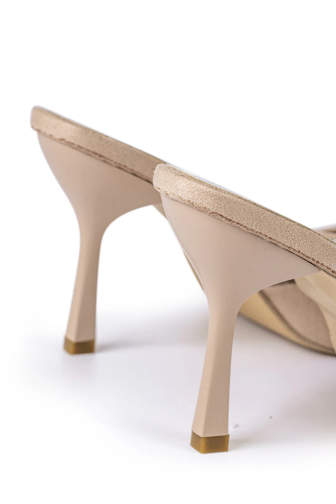 Sandalias de tacón alto con punta afilada adornadas con strass - Image 8