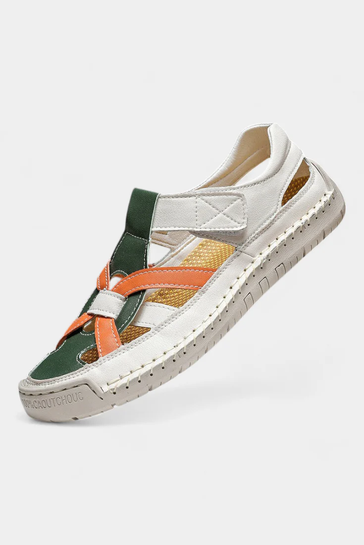 Kaia Sandalias Ergonómicas de Cuero Sintético con Corte Lateral - Image 5