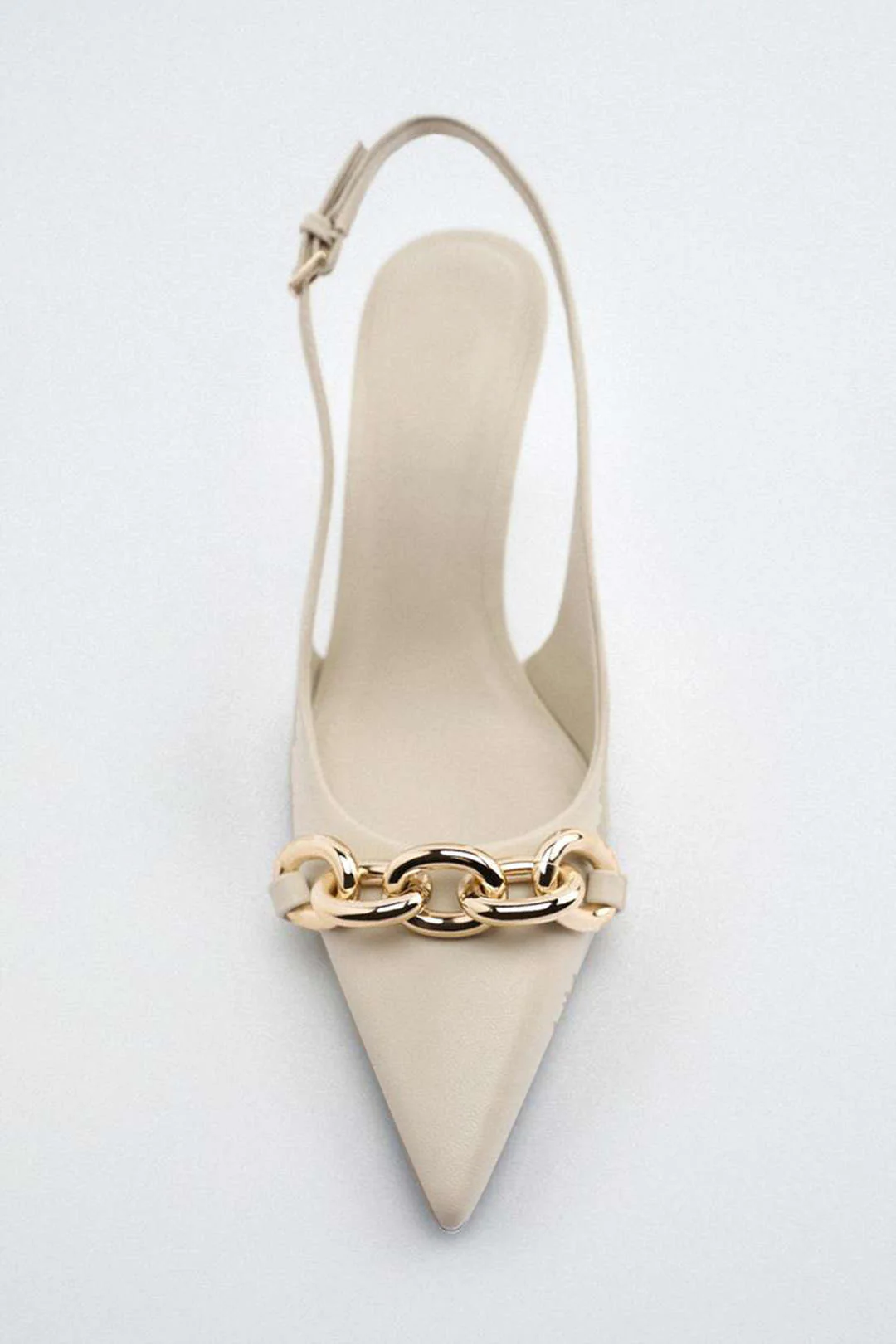 Tacones Metálicos con Cadena - Image 2