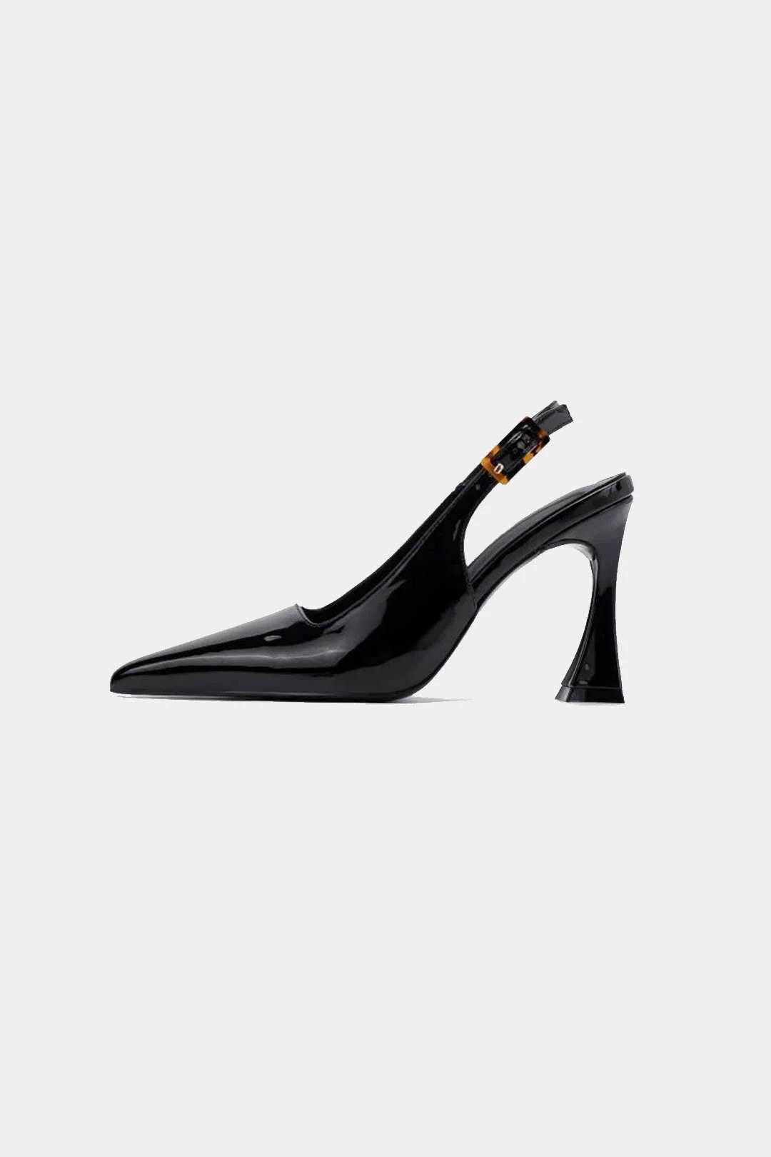 Tacones Puntudos de Cuero Sintético - Image 2