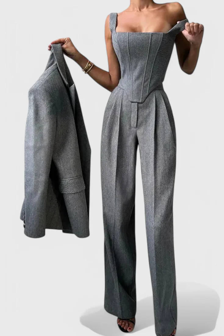Evena Traje de Pantalón para una Elegancia Confiada - Image 3
