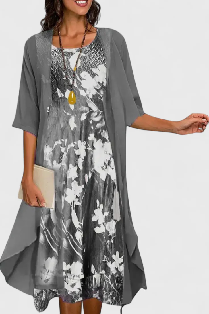 Venezia Vestido Floral Elegante - Image 3