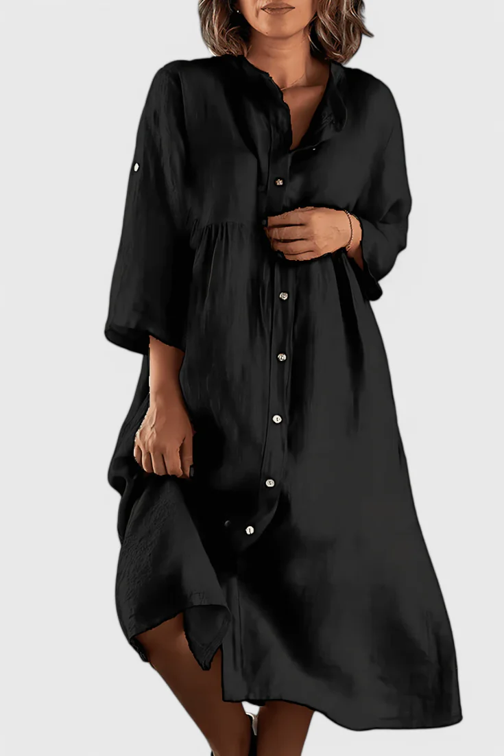 Rosamund Vestido Camisa - Image 3