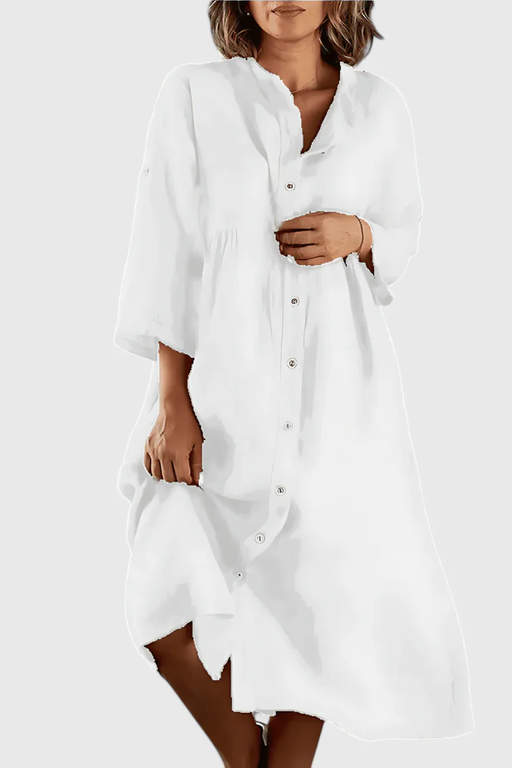 Rosamund Vestido Camisa - Image 4