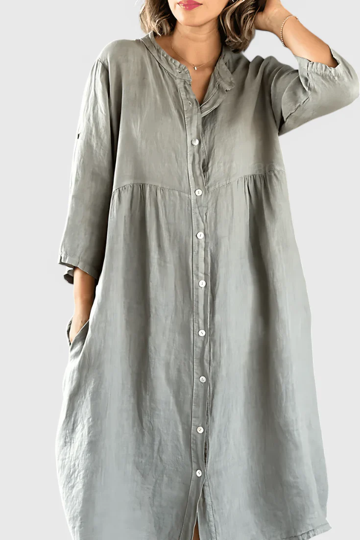 Rosamund Vestido Camisa - Image 5