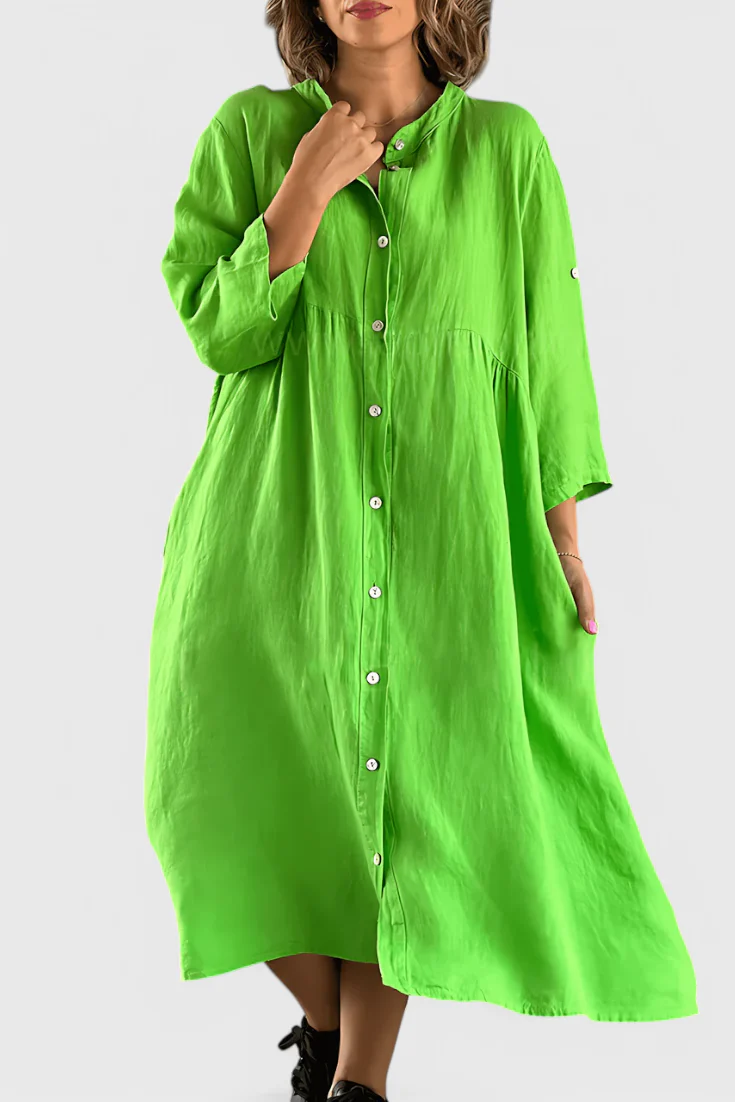 Rosamund Vestido Camisa - Image 6