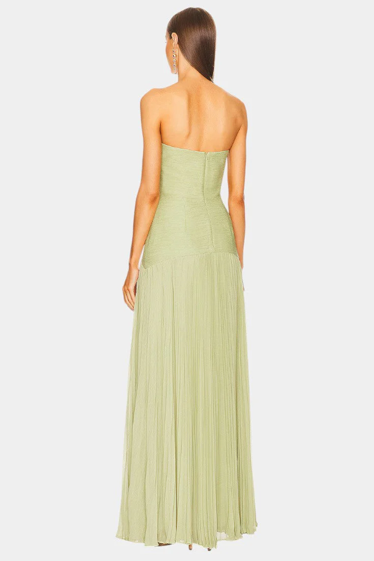 Deia Vestido Maxi de Malla con Mangas Acampanadas - Image 2
