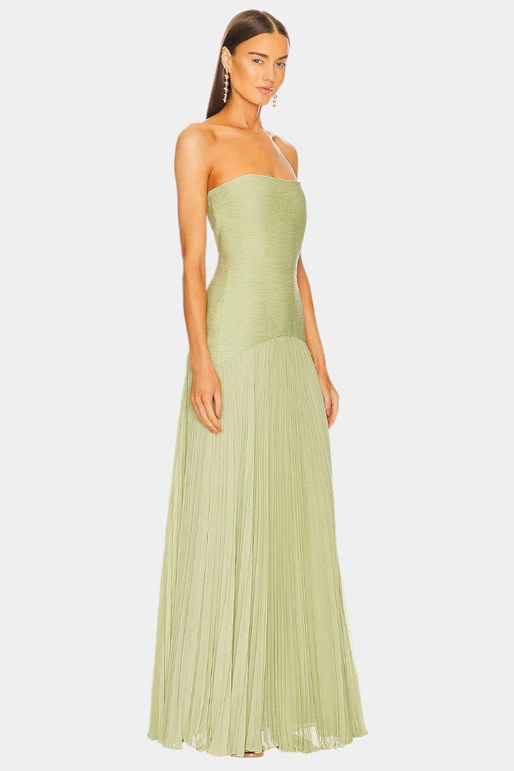Deia Vestido Maxi de Malla con Mangas Acampanadas - Image 3