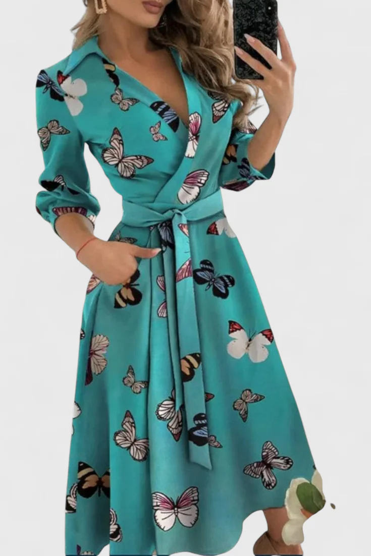 Nadja Vestido Midi Elegante - Image 8