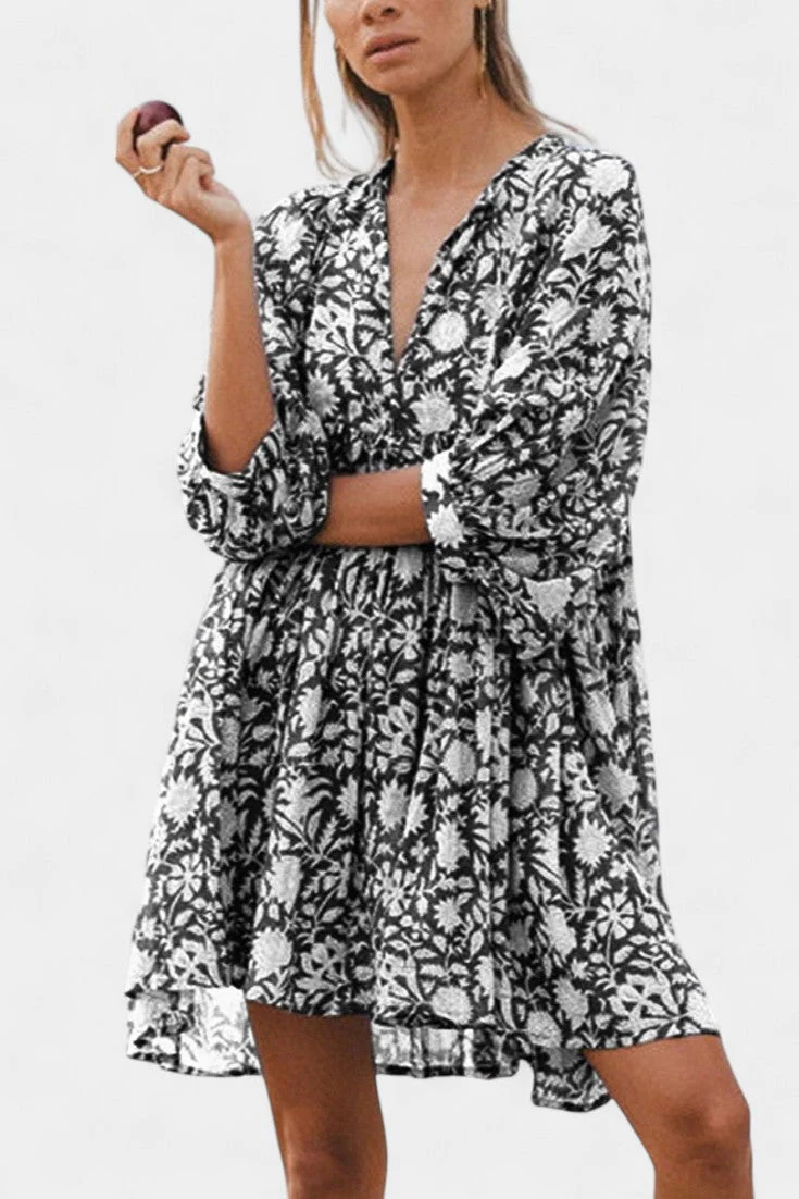 Daniela Vestido Mini Boho Floral - Image 12