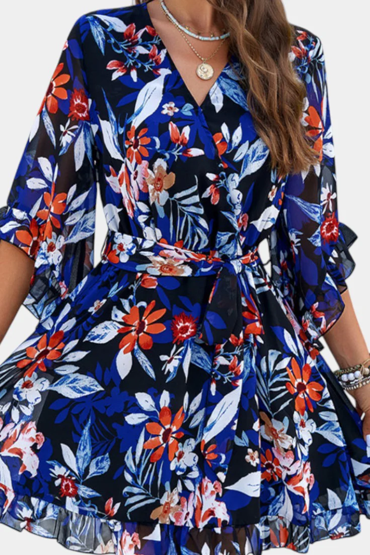 Besa Vestido Mini Floral Impreso - Image 4