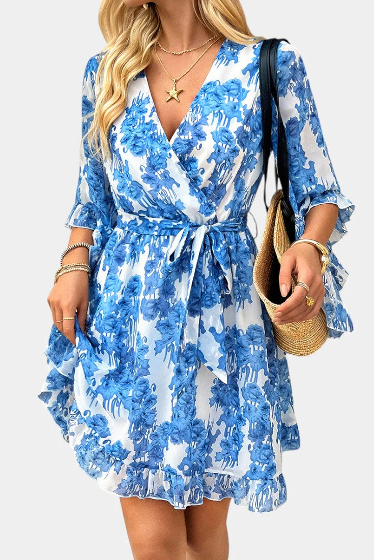 Besa Vestido Mini Floral Impreso - Image 6