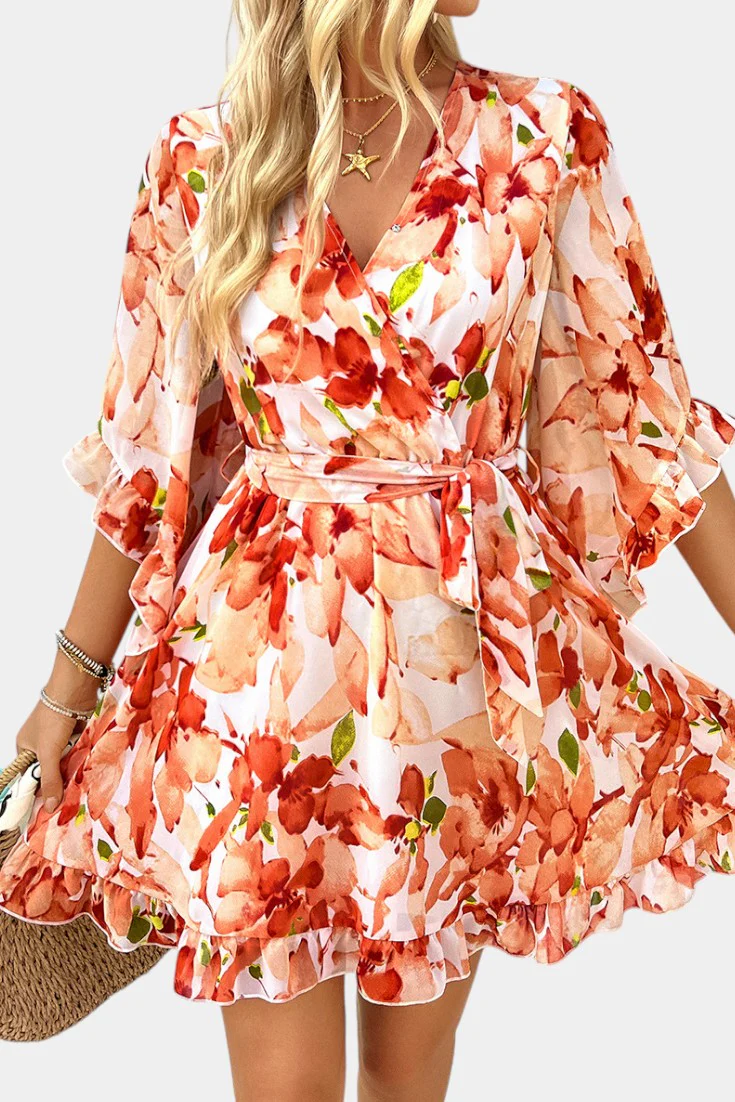 Besa Vestido Mini Floral Impreso - Image 7