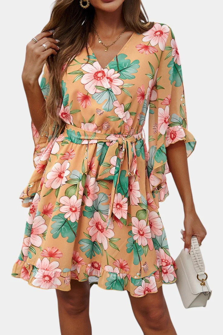 Besa Vestido Mini Floral Impreso - Image 9