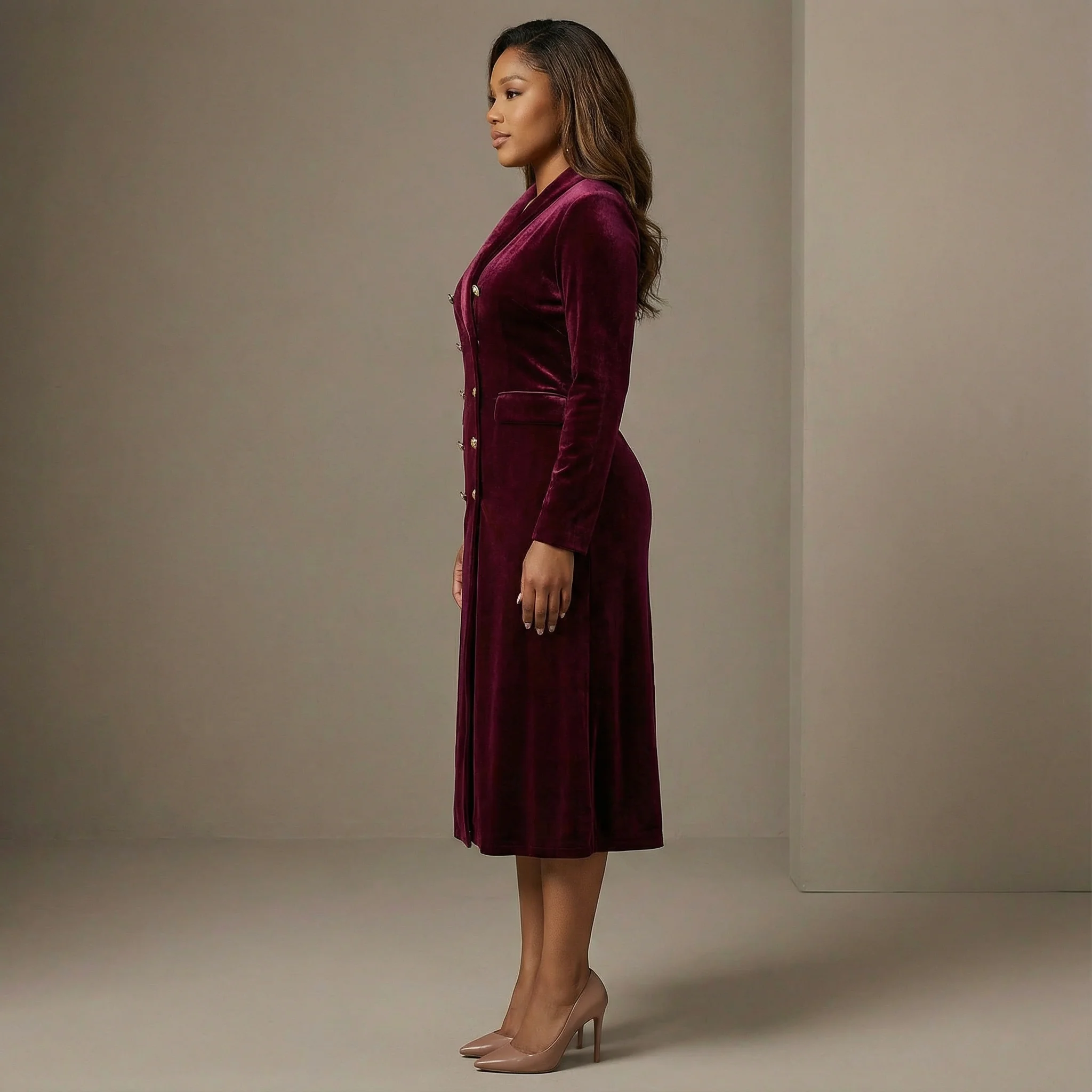 Yolanda - Vestido Blazer elegante - Image 2